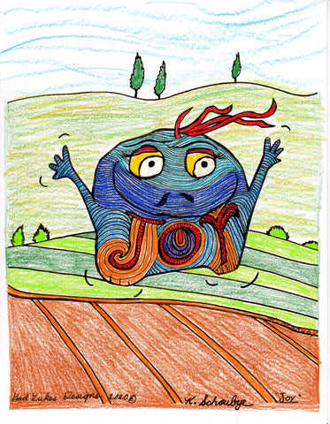 Joy Monster Color Sheet